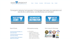 Desktop Screenshot of convergentwater.com